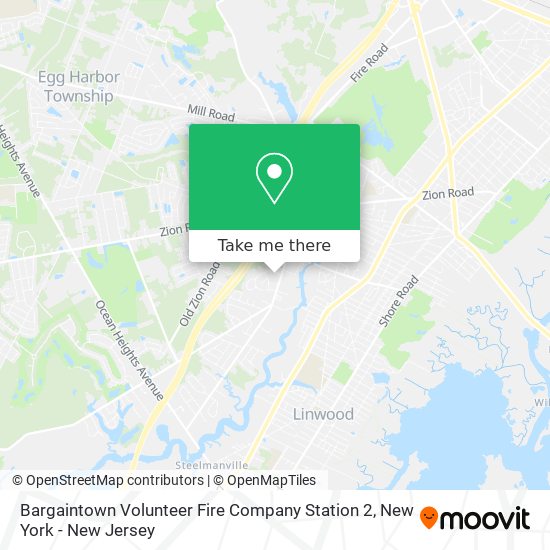 Mapa de Bargaintown Volunteer Fire Company Station 2