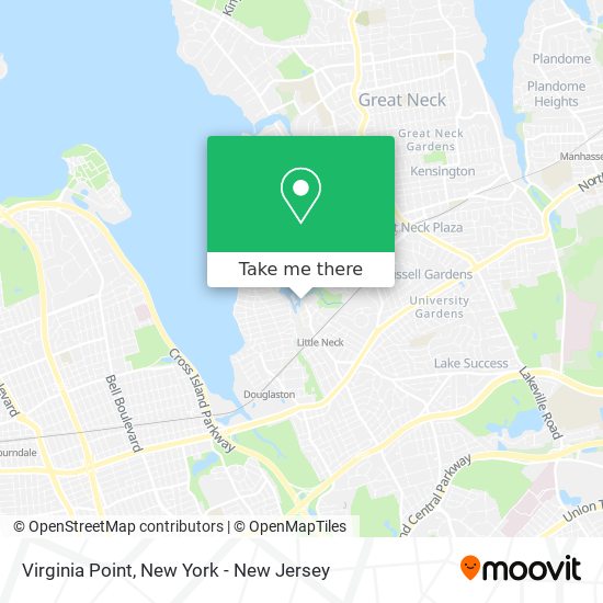 Mapa de Virginia Point