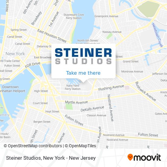 Steiner Studios map