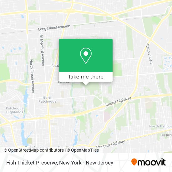 Mapa de Fish Thicket Preserve