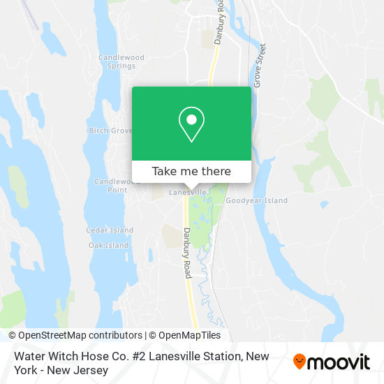 Water Witch Hose Co. #2 Lanesville Station map