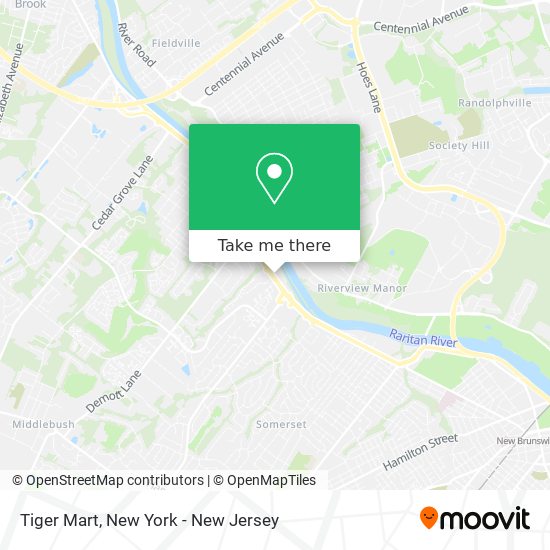 Mapa de Tiger Mart