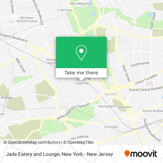 Mapa de Jade Eatery and Lounge