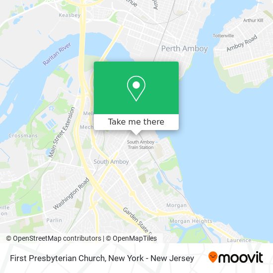 Mapa de First Presbyterian Church