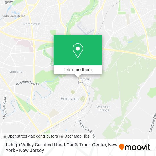 Mapa de Lehigh Valley Certified Used Car & Truck Center