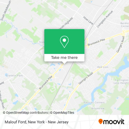 Malouf Ford map