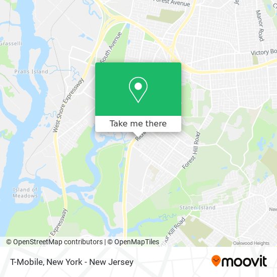 T-Mobile map