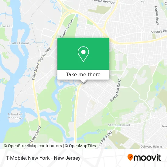 T-Mobile map