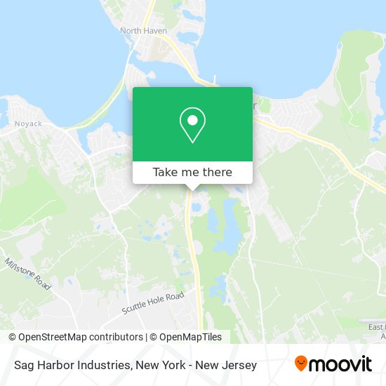 Mapa de Sag Harbor Industries