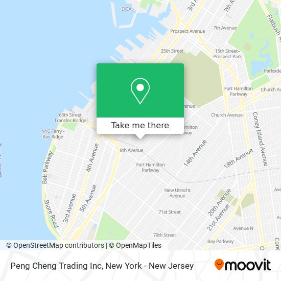 Mapa de Peng Cheng Trading Inc