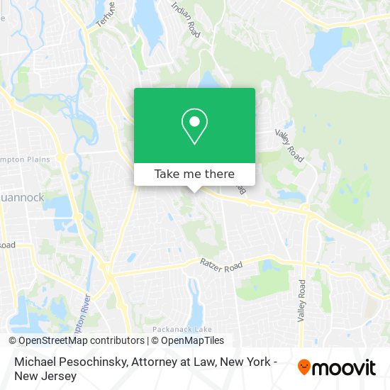 Mapa de Michael Pesochinsky, Attorney at Law