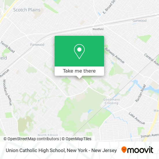 Mapa de Union Catholic High School