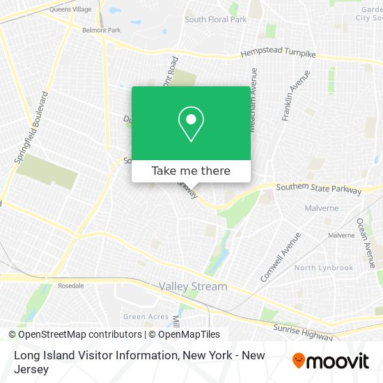 Mapa de Long Island Visitor Information