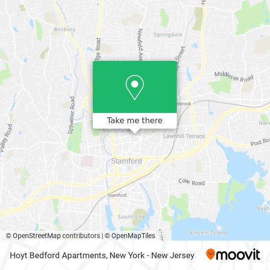 Mapa de Hoyt Bedford Apartments