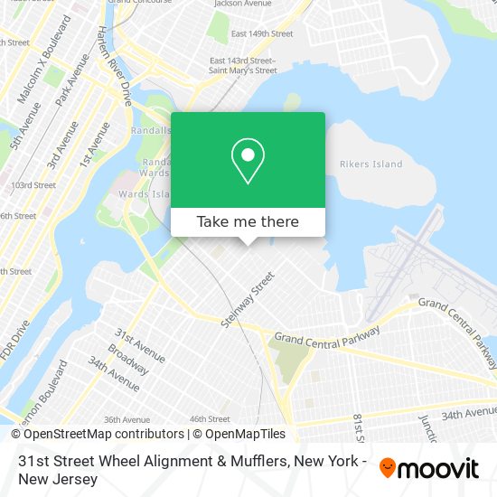 Mapa de 31st Street Wheel Alignment & Mufflers