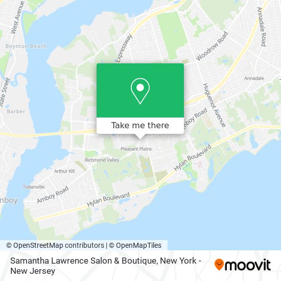 Samantha Lawrence Salon & Boutique map