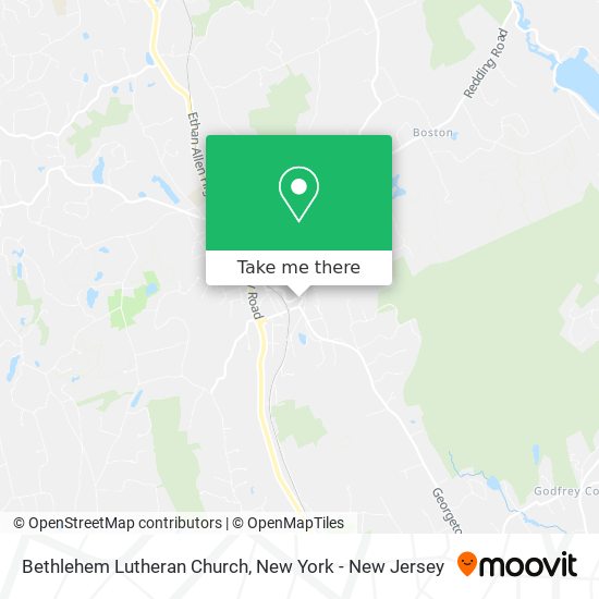 Bethlehem Lutheran Church map