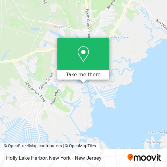 Mapa de Holly Lake Harbor