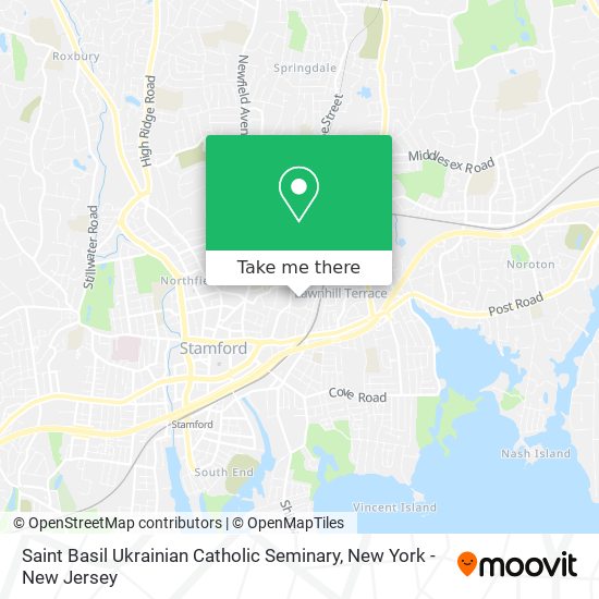 Saint Basil Ukrainian Catholic Seminary map