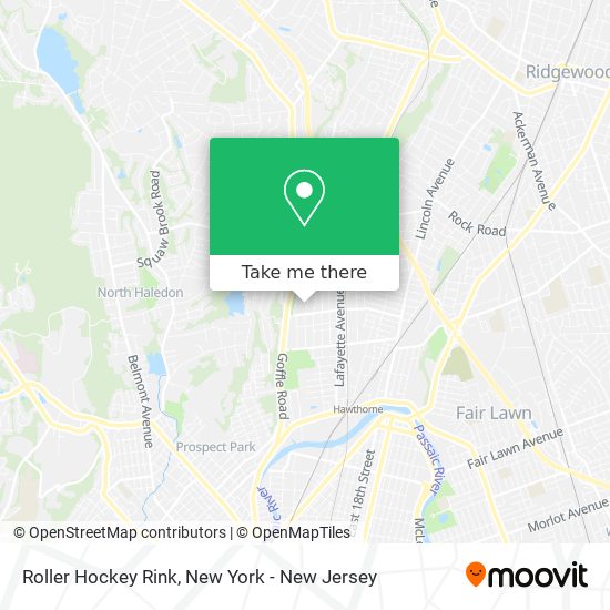 Roller Hockey Rink map