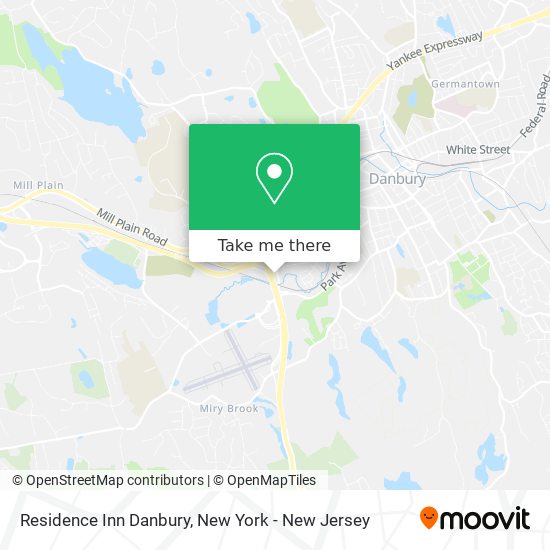 Mapa de Residence Inn Danbury