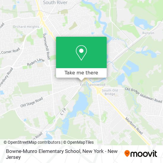 Mapa de Bowne-Munro Elementary School