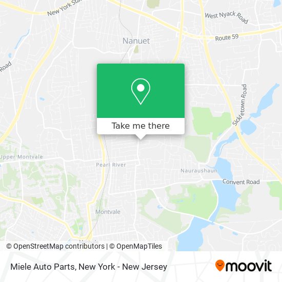 Miele Auto Parts map