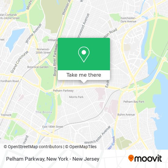 Mapa de Pelham Parkway