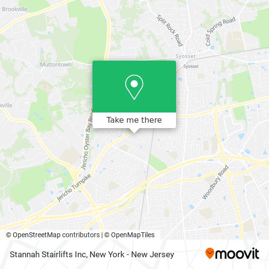 Stannah Stairlifts Inc map