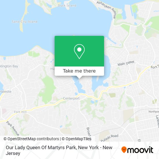 Our Lady Queen Of Martyrs Park map