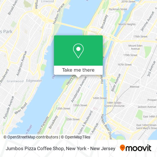 Jumbos Pizza Coffee Shop map