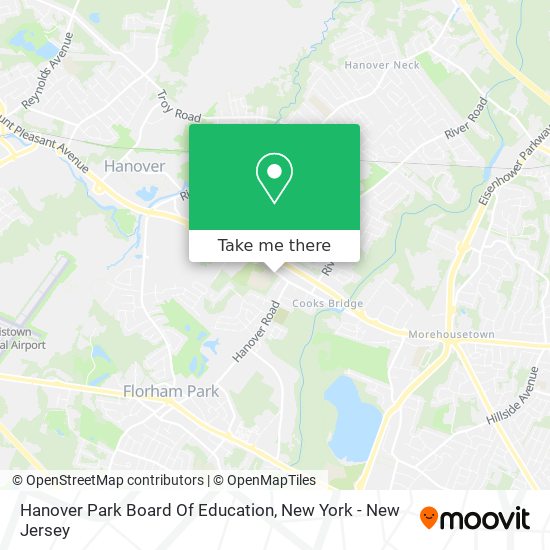 Hanover Park Board Of Education map