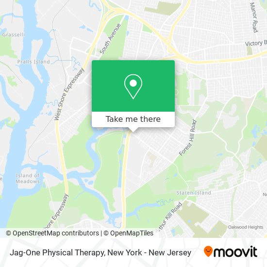 Mapa de Jag-One Physical Therapy