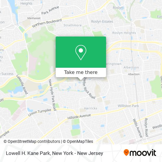 Mapa de Lowell H. Kane Park
