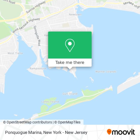 Mapa de Ponquogue Marina