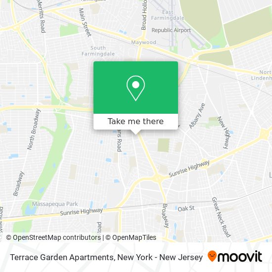 Terrace Garden Apartments map