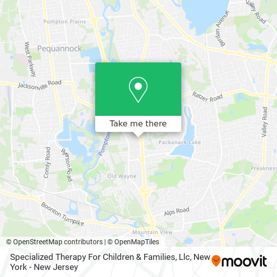 Specialized Therapy For Children & Families, Llc map