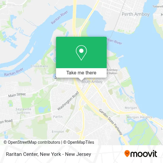 Raritan Center map