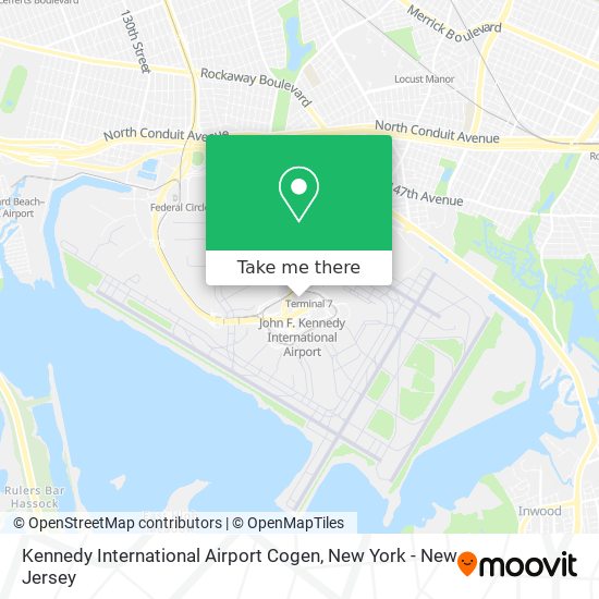 Mapa de Kennedy International Airport Cogen