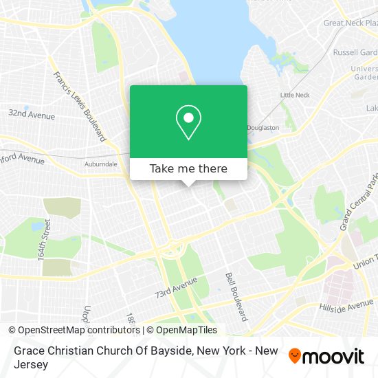 Grace Christian Church Of Bayside map