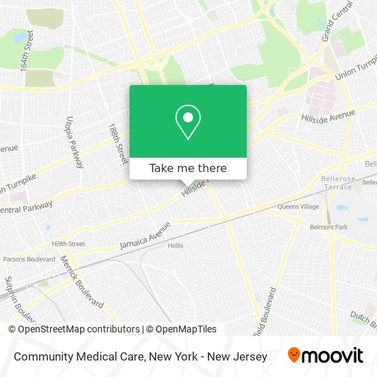 Community Medical Care map