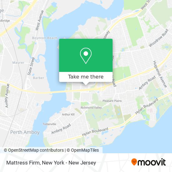 Mapa de Mattress Firm