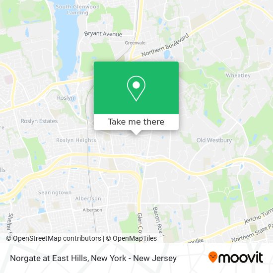 Mapa de Norgate at East Hills