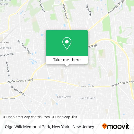 Mapa de Olga Wilk Memorial Park