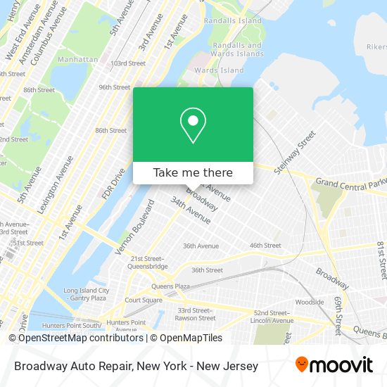 Broadway Auto Repair map