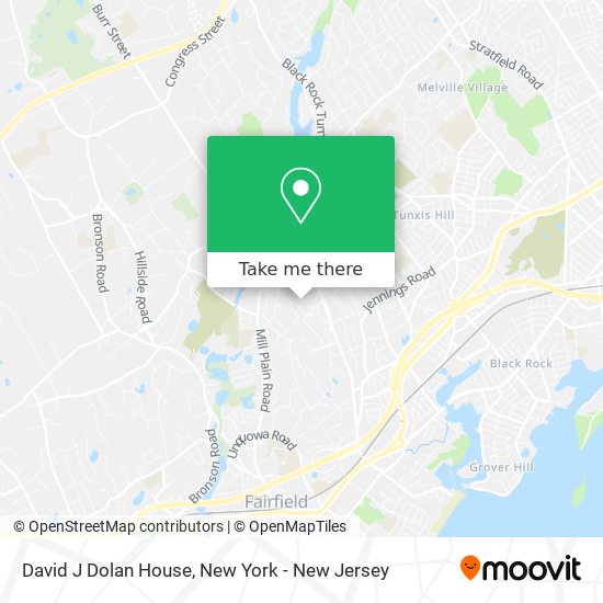 Mapa de David J Dolan House
