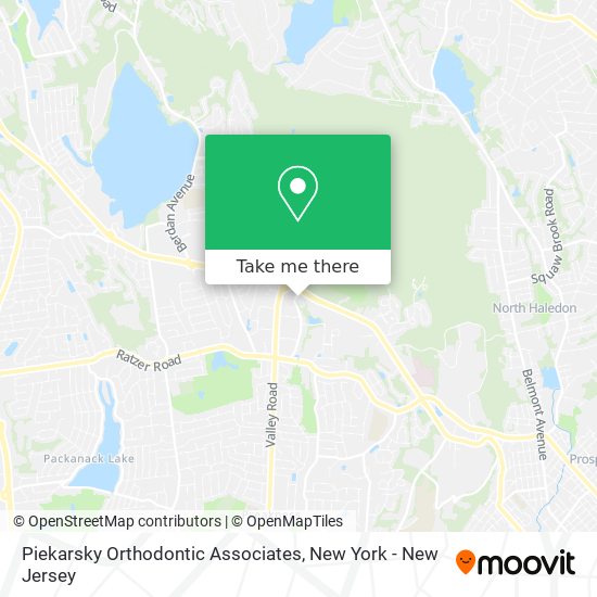 Mapa de Piekarsky Orthodontic Associates