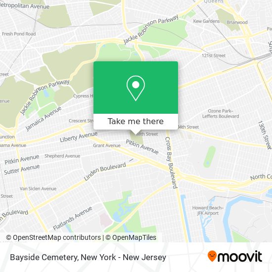 Mapa de Bayside Cemetery