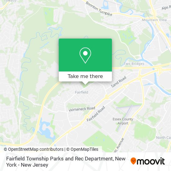 Mapa de Fairfield Township Parks and Rec Department