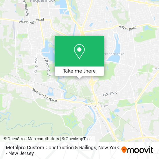 Metalpro Custom Construction & Railings map